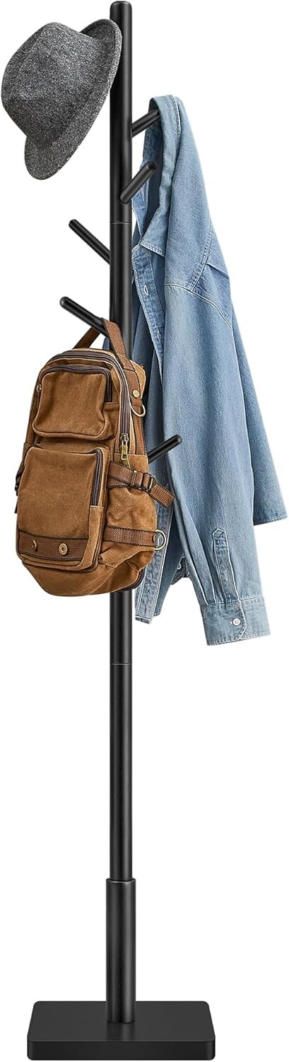 Věšák na oblečení VASAGLE Rosia černý