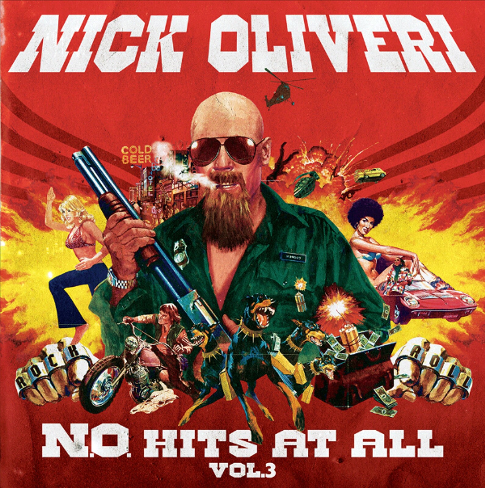Nick Oliveri, N.O. HITS AT ALL V.3, CD