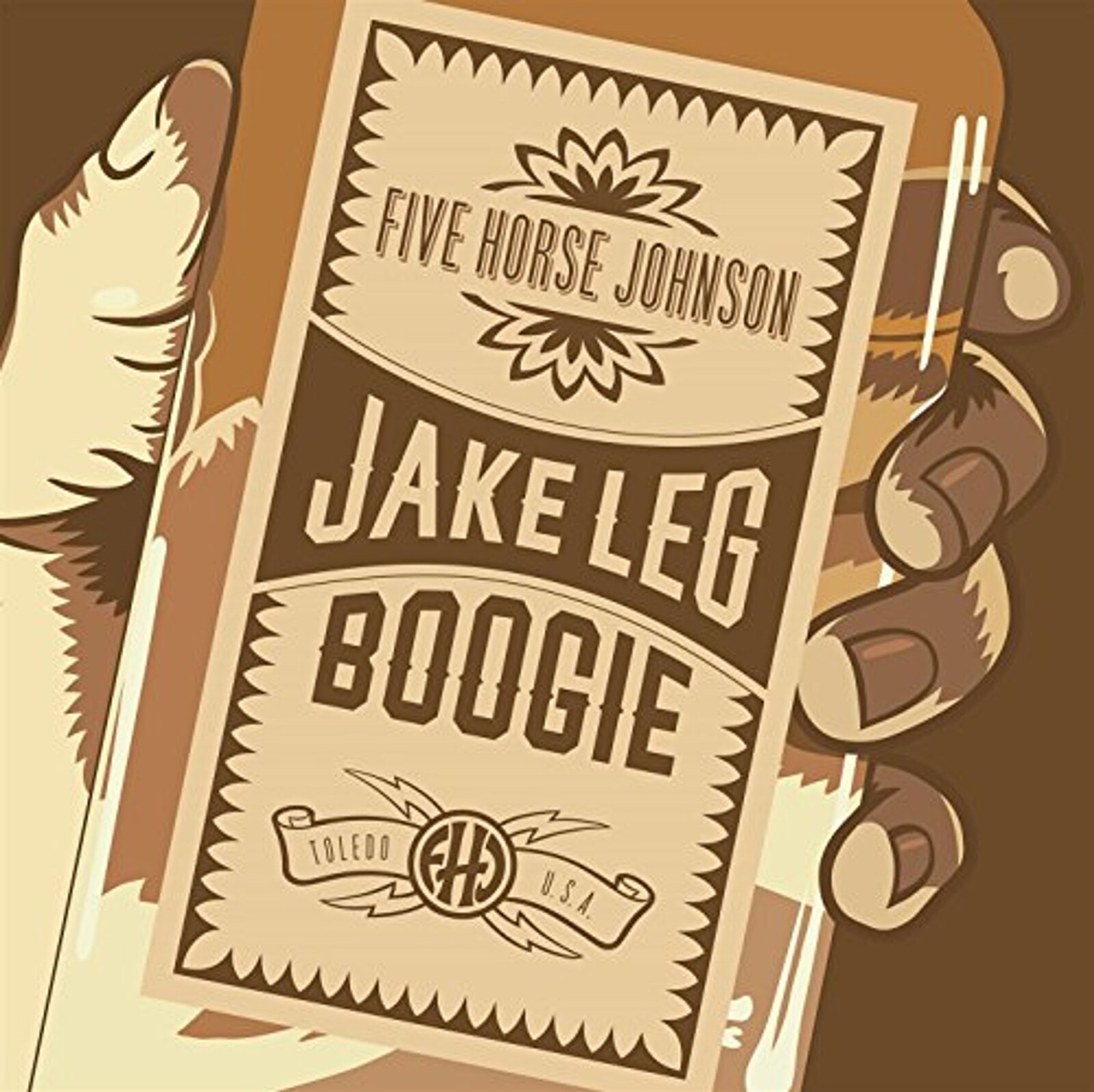 Five Horse Johnson, JAKE LEG BOOGIE, CD