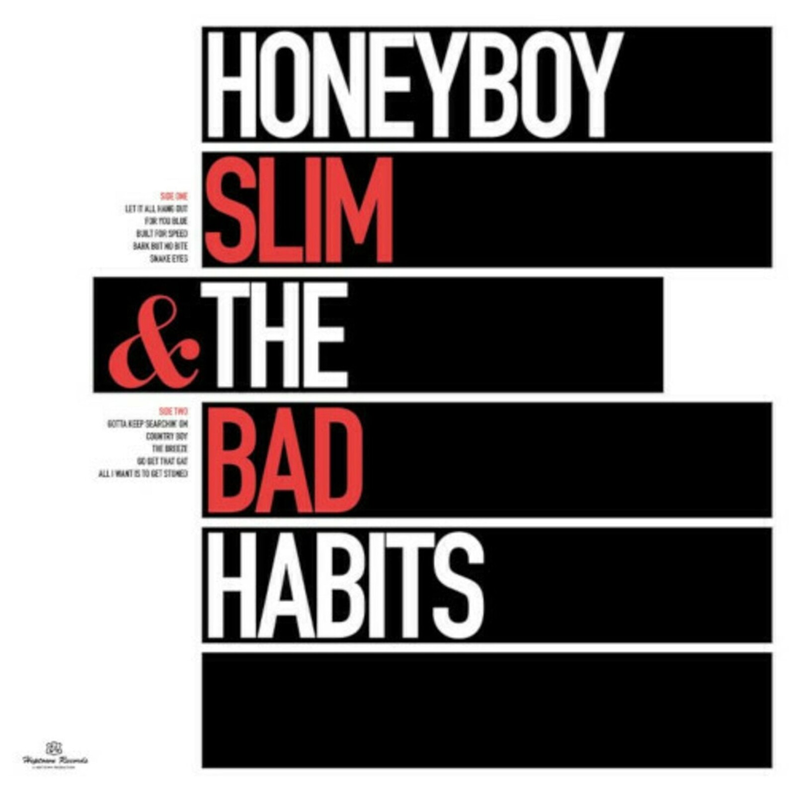 Honeyboy Slim & The Bad Habits, HONEYBOY SLIM & THE BAD HABITS, CD