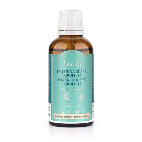 Materina dúška úzkolistá - Tinktúra z byliny Venoc 50ml
