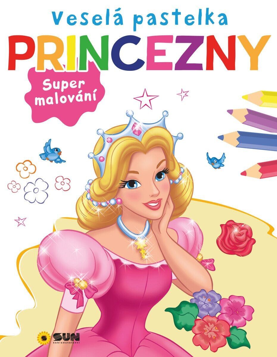 Veselá pastelka Princezny