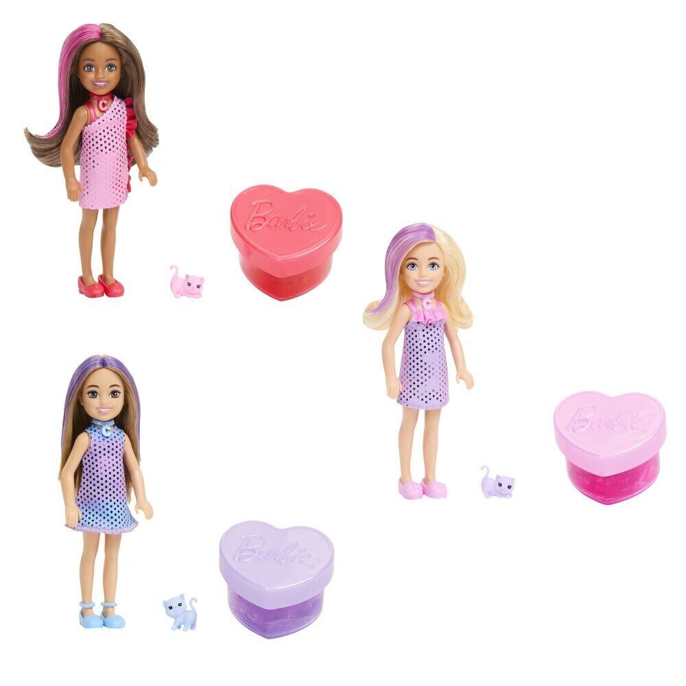 Mattel Barbie Party Reveal Chelsea, viac druhov