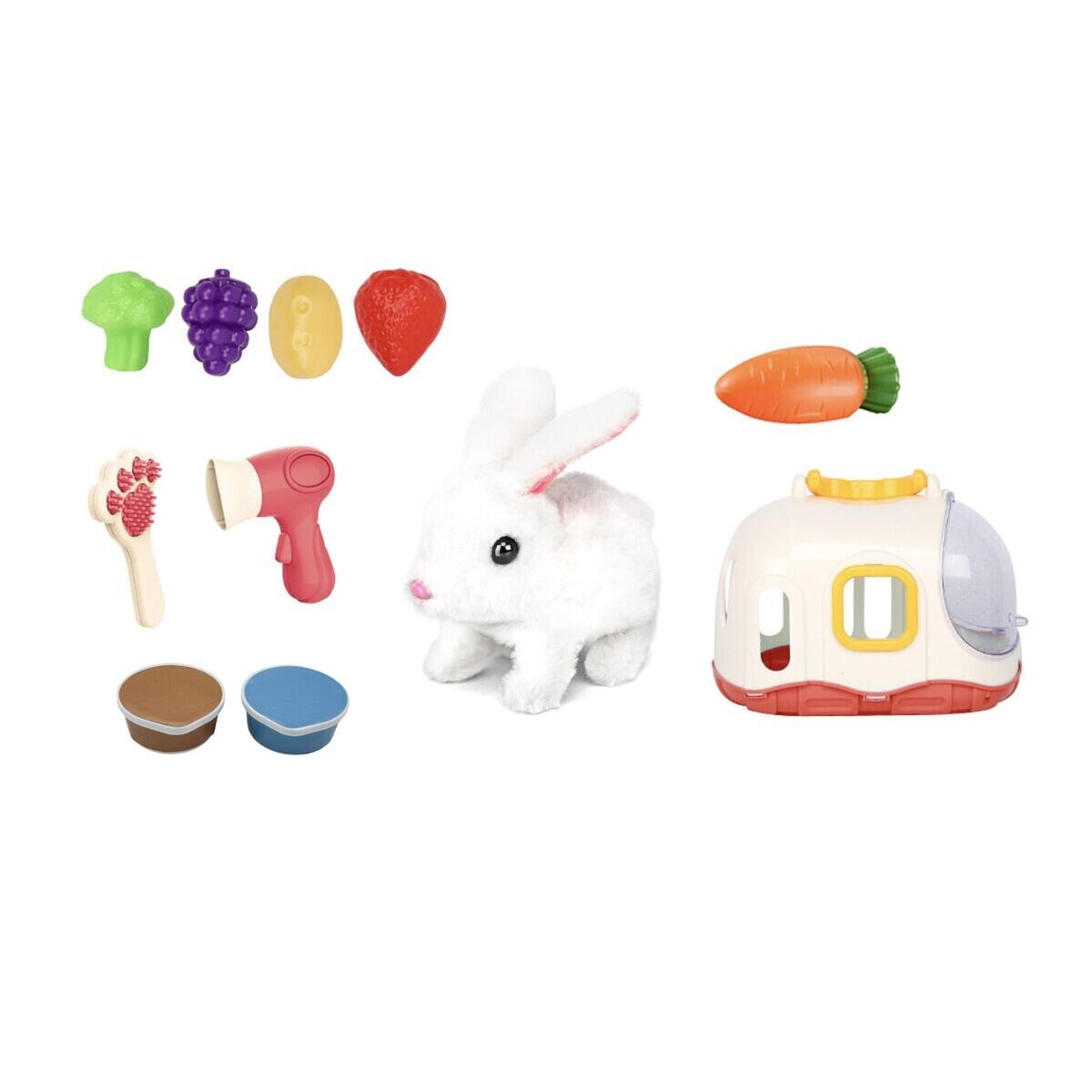 STEPPOS Môj interaktívny maznáčik s domčekom - Zajačik