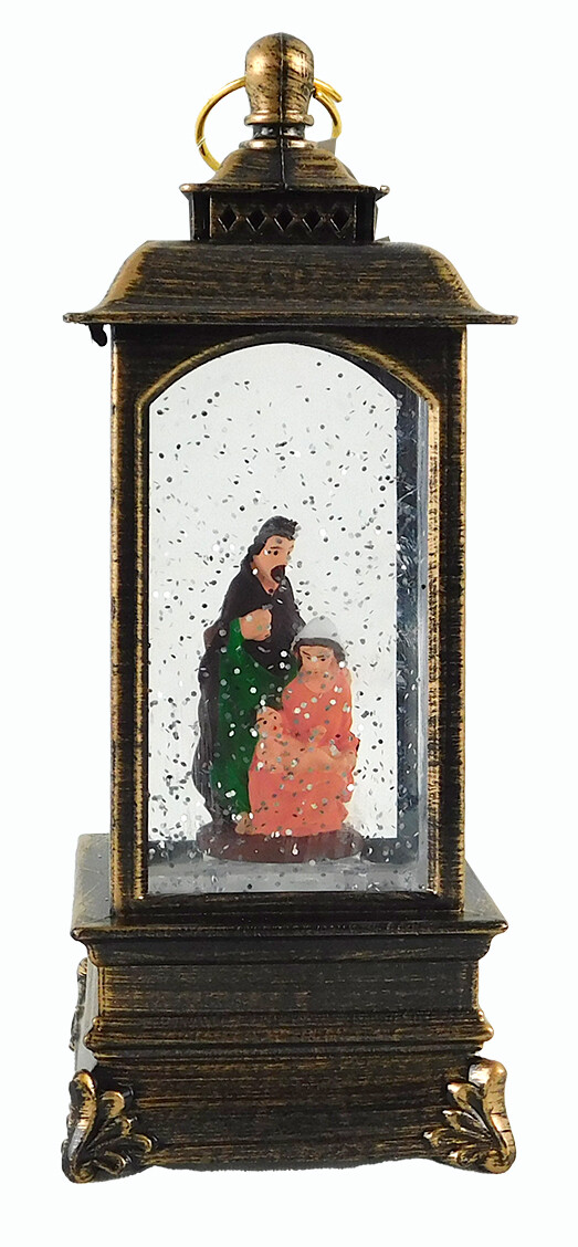 MAKRO - Lucerna hracia vianočná 8x21cm, Betlehem