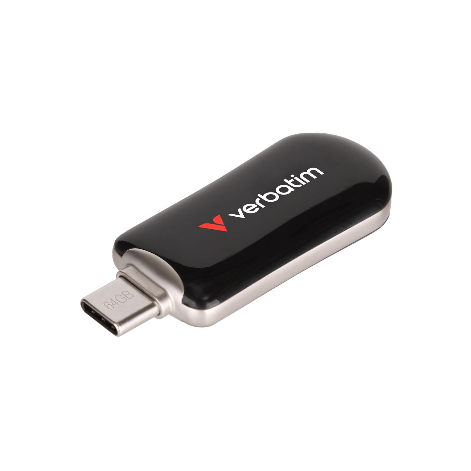VERBATIM Plectra 64GB USB-C 3.2 Gen 1 čierna
