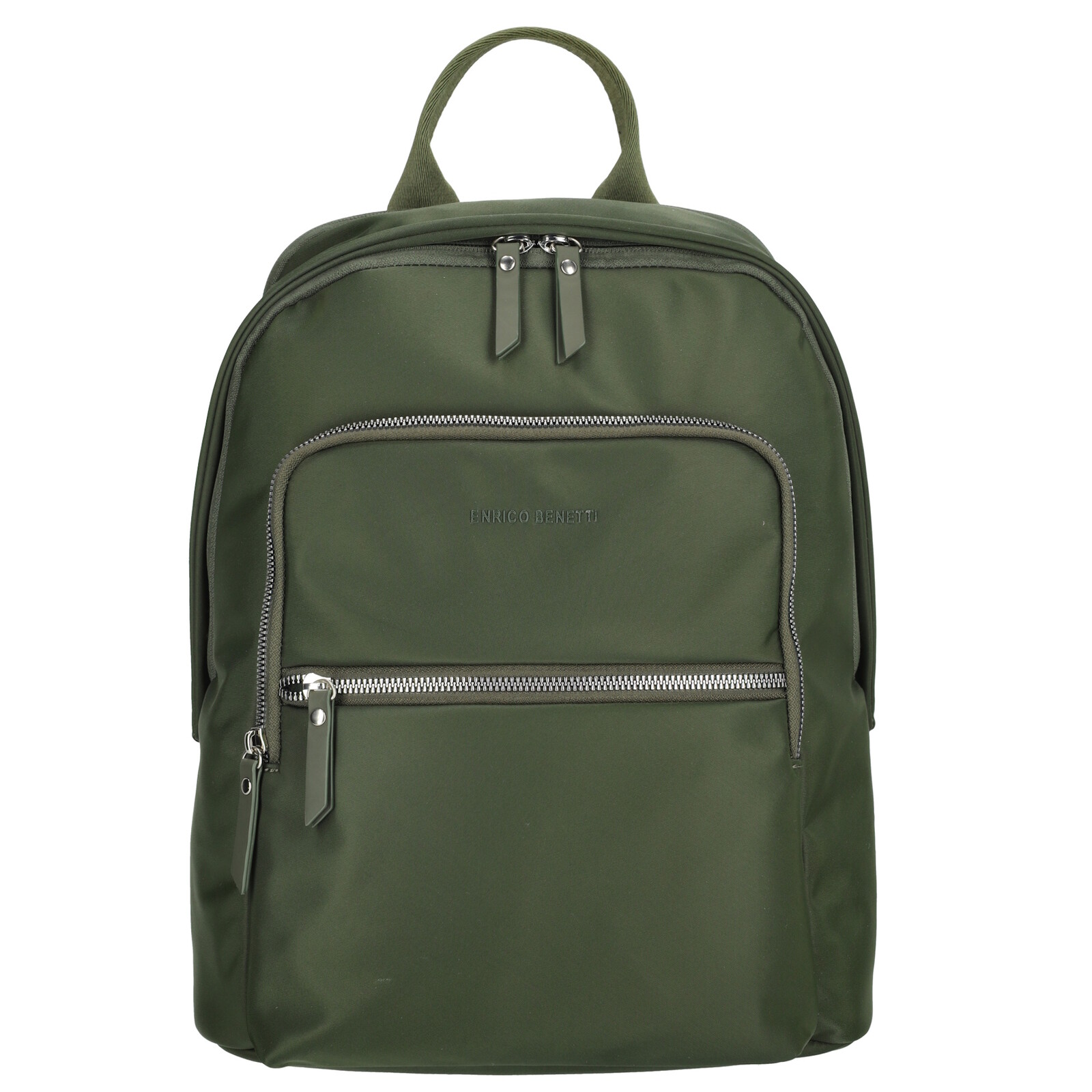 Enrico Benetti Elegantný dámsky batoh Caroline 13 L - olivová