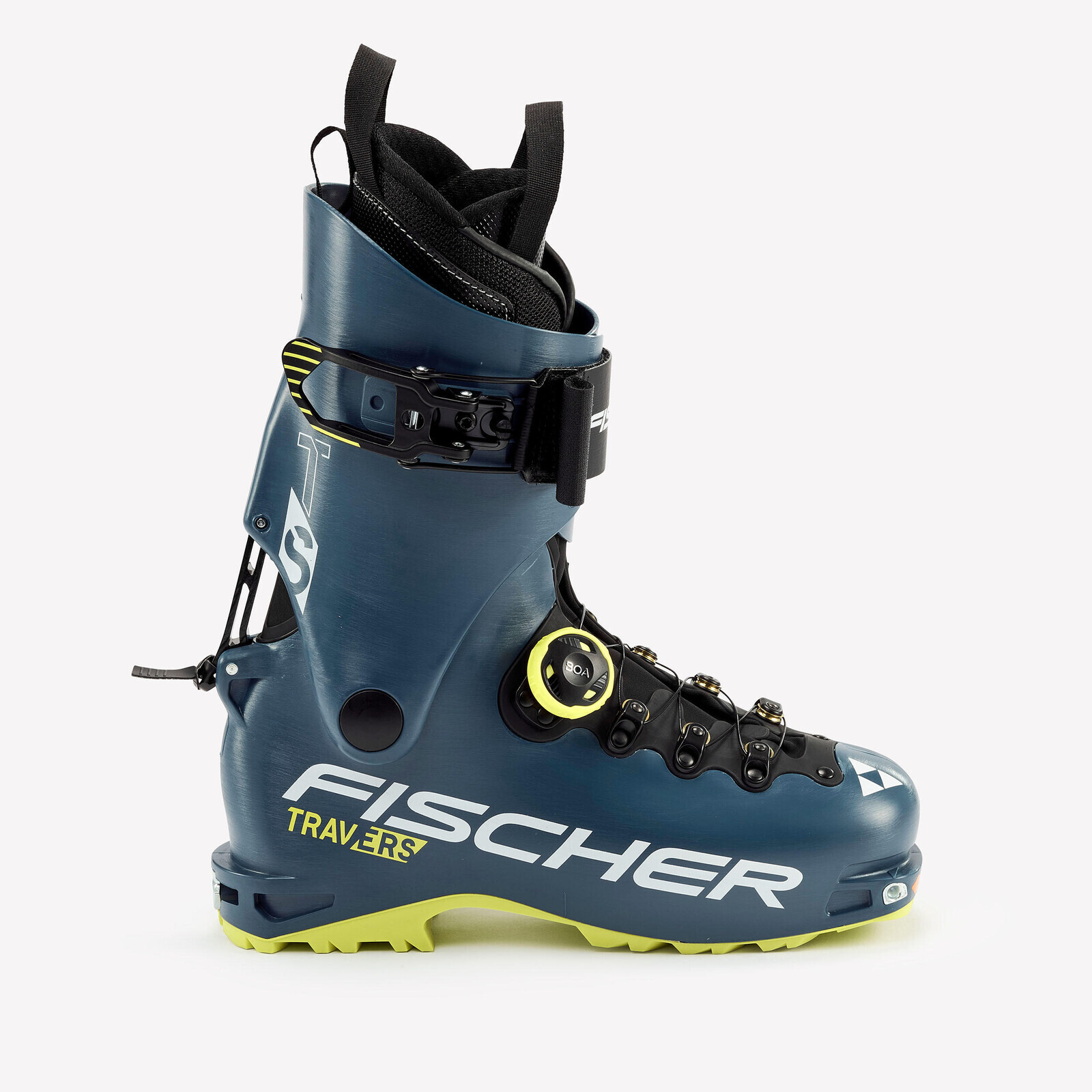 Pánske lyžiarky s kožušinou Travers TS na skialpinizmus modré