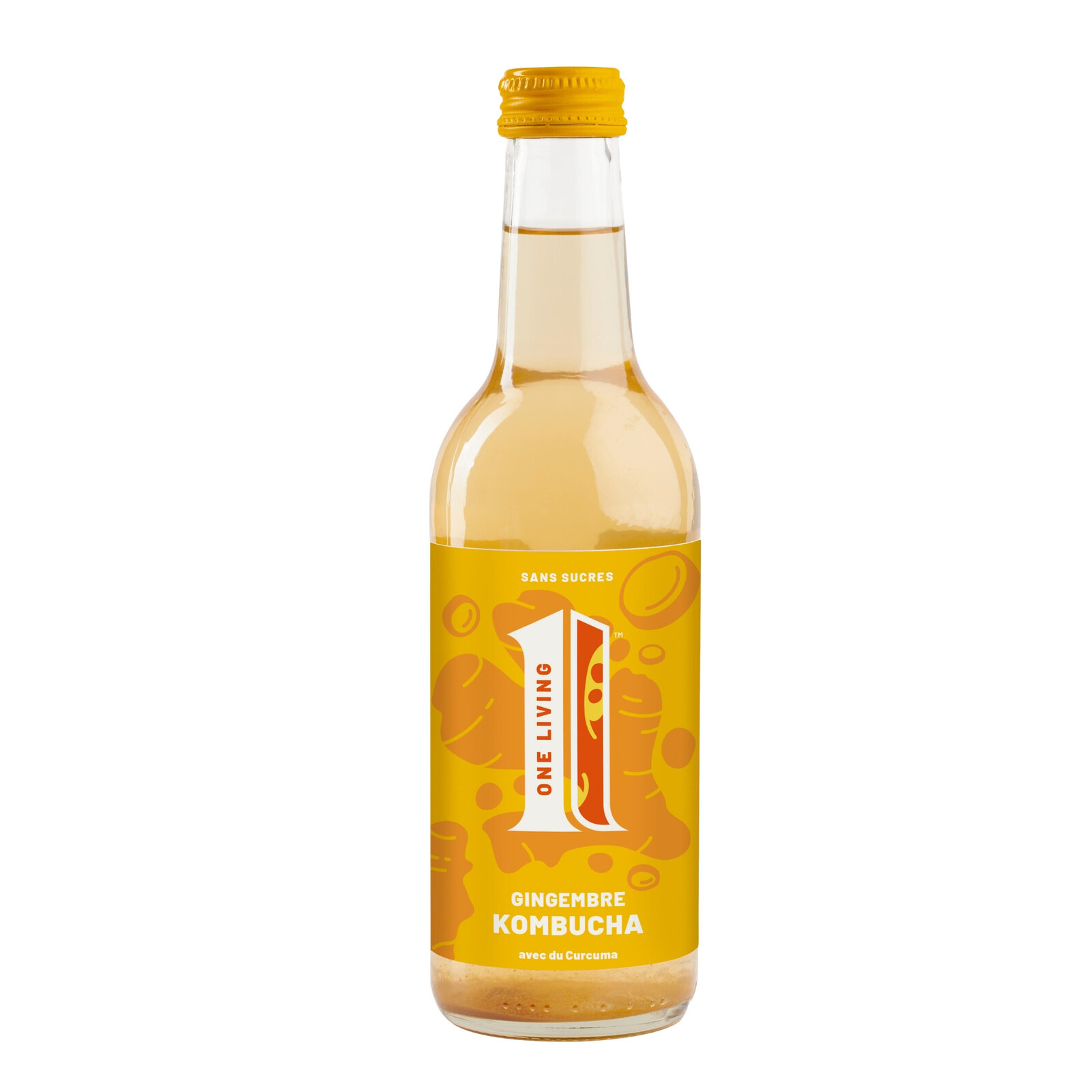 N°1 LIVING zázvorová kombucha 275 ml