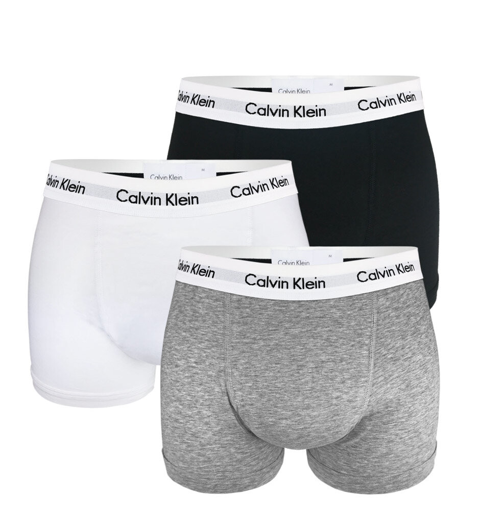 CALVIN KLEIN - boxerky 3PACK cotton stretch classic signature core colors everyday essentials