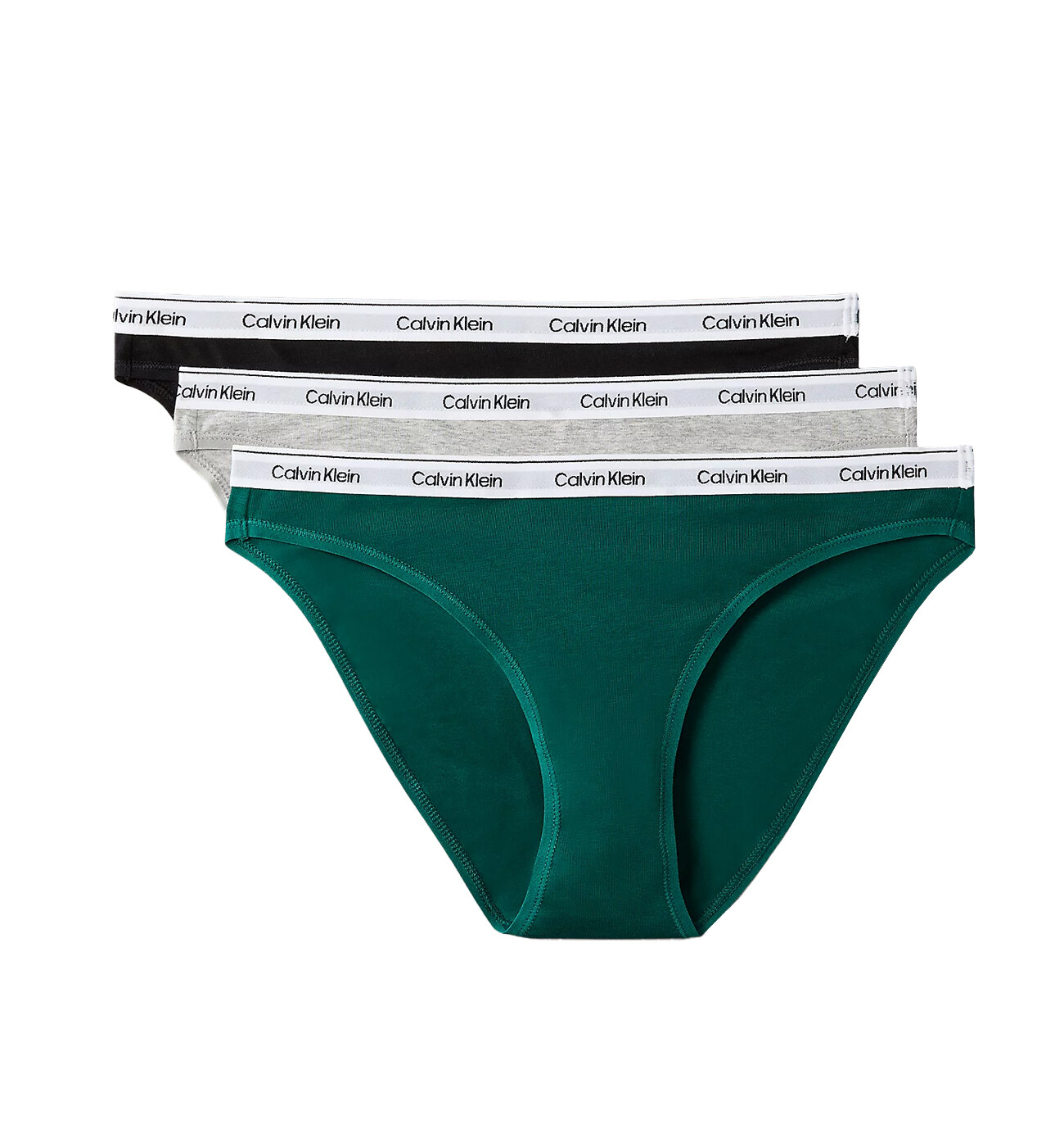 CALVIN KLEIN - nohavičky 3PACK Icon logo everyday essentials still balance - limitovaná edícia