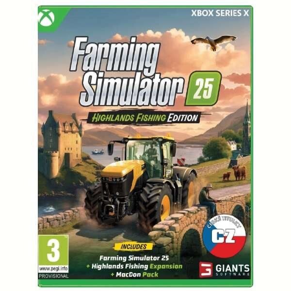 Farming Simulator 25 CZ (Highlands Fishing Edition) XBOX Series X