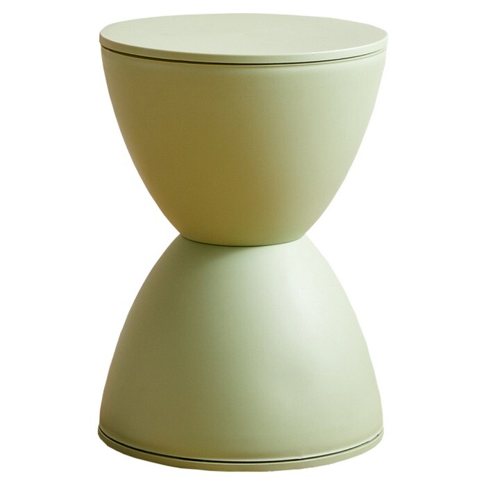 KONDELA Abram taburetka zelená