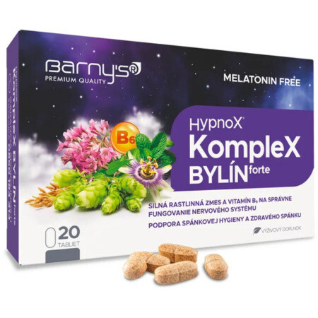 BARNY'S Hypnox komplex bylín forte 20 tabliet