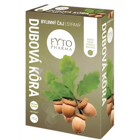 FYTOPHARMA Dubová kôra sypaná bylinný čaj 70 g