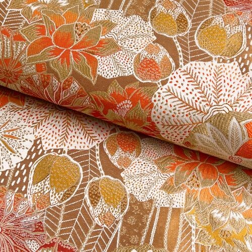 Dekoračná látka jacquard Opium allover peanut