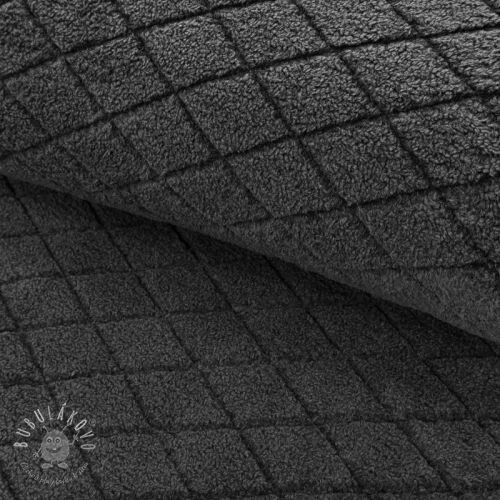 Kabátovina TEDDY Diamond dark grey