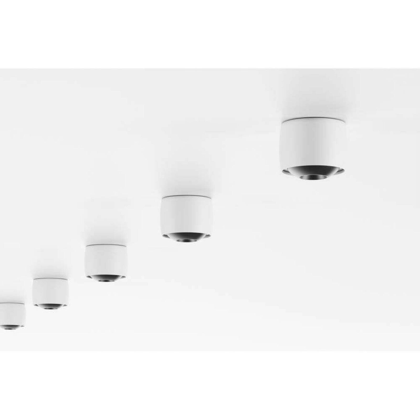 LOOM DESIGN stropné LED svetlo Air, biele, hliník, Ø 10 cm