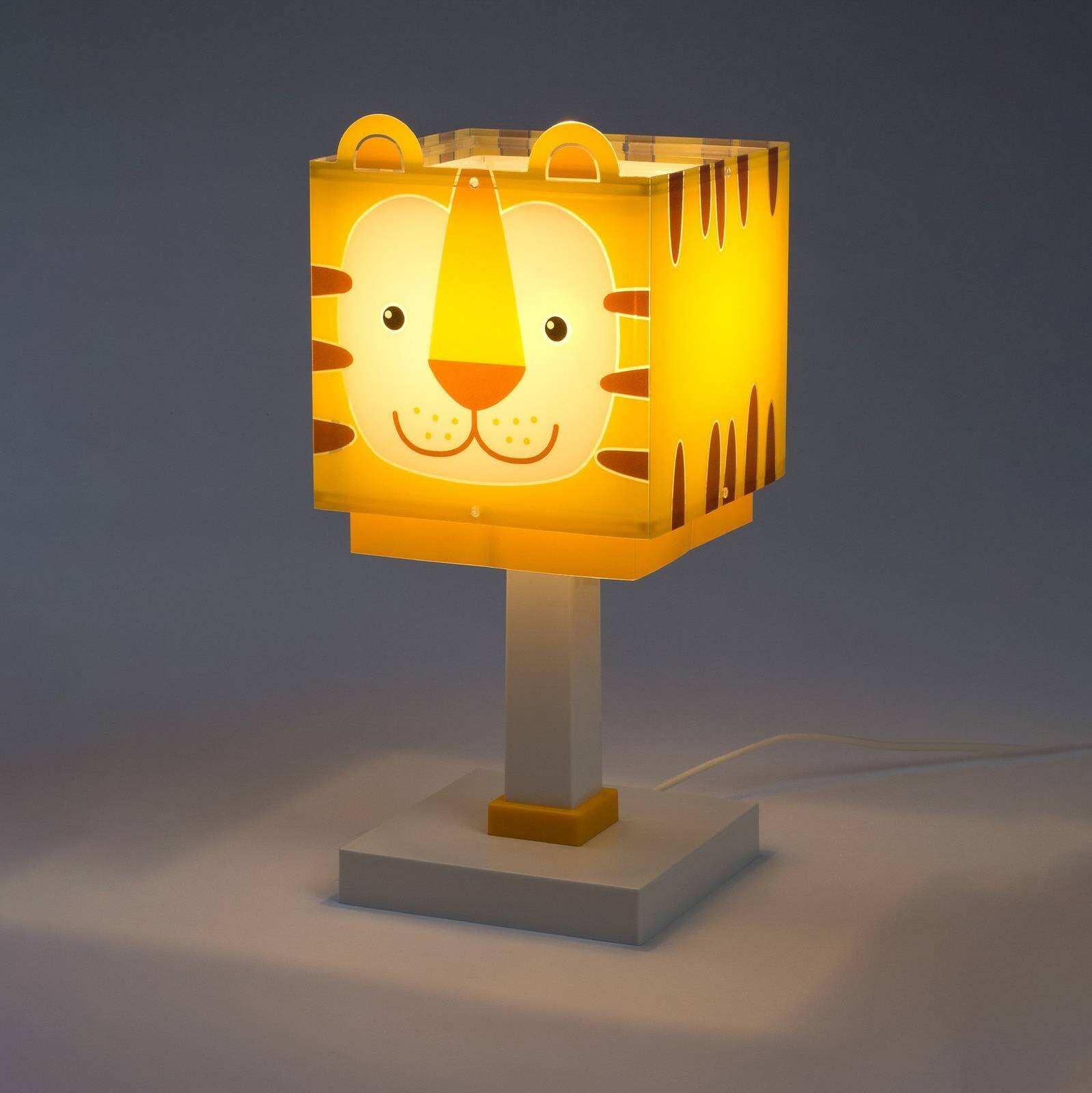 Detská stolová lampa Little Tiger, G4, šírka 14 cm
