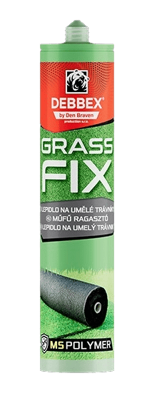 DEBBEX GRASS FIX - Lepidlo na umelé trávniky zelená, 0,29 L