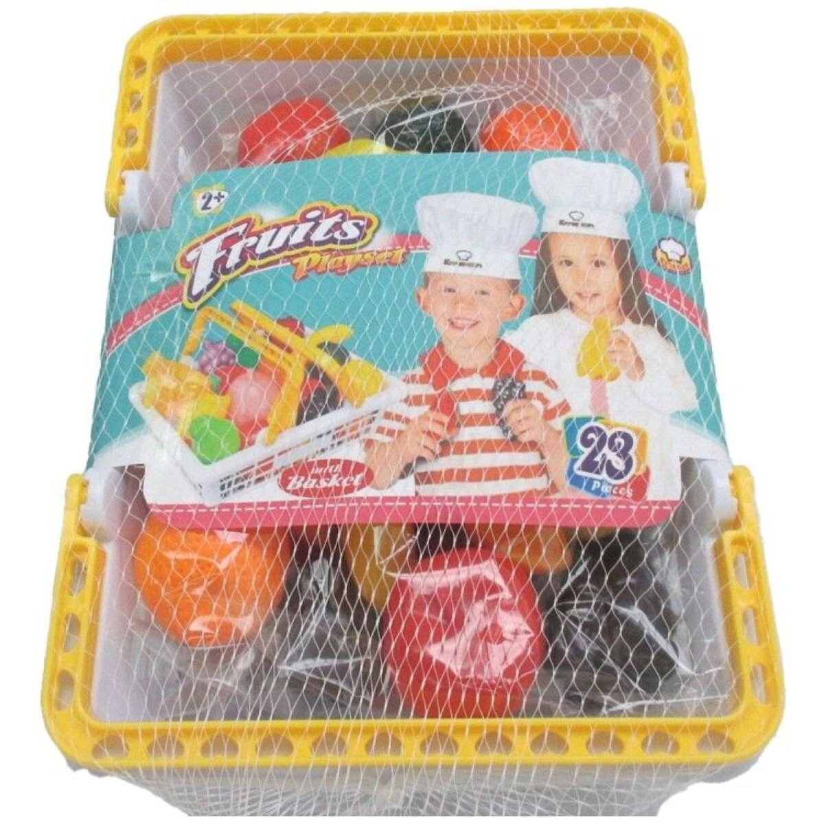 Košík ovocie 23 ks