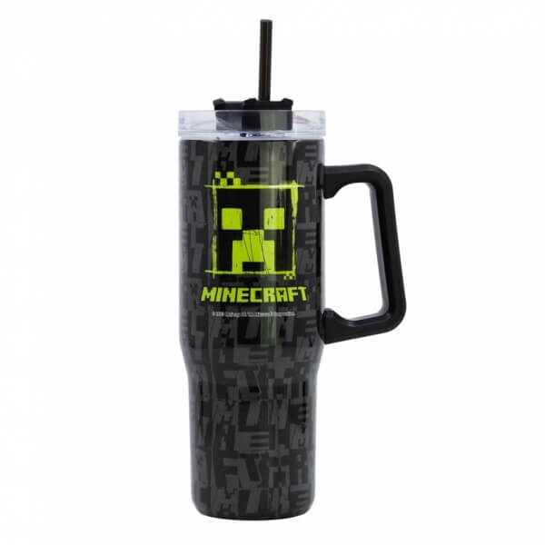 Storline Stainless steel XL termohrnček Minecraft - 940 ml