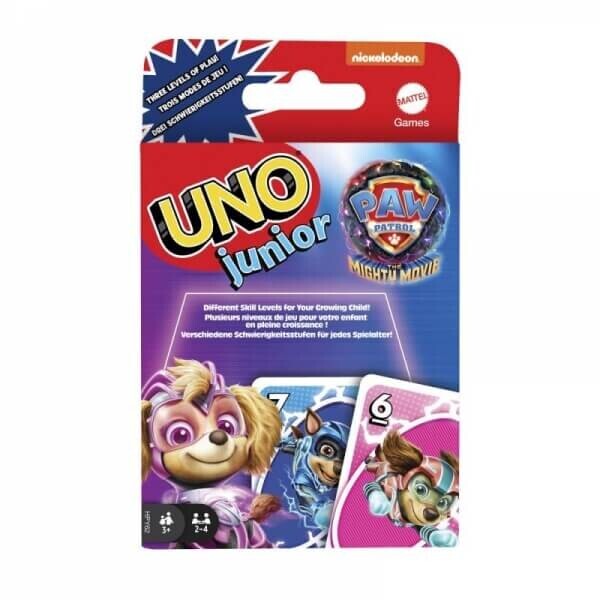 Mattel UNO karty Junior Tlapková patrola