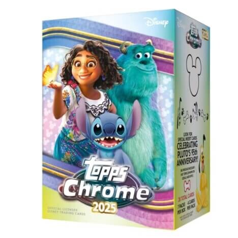 Topps 2025 Topps Walt Disney Chrome Blaster Box