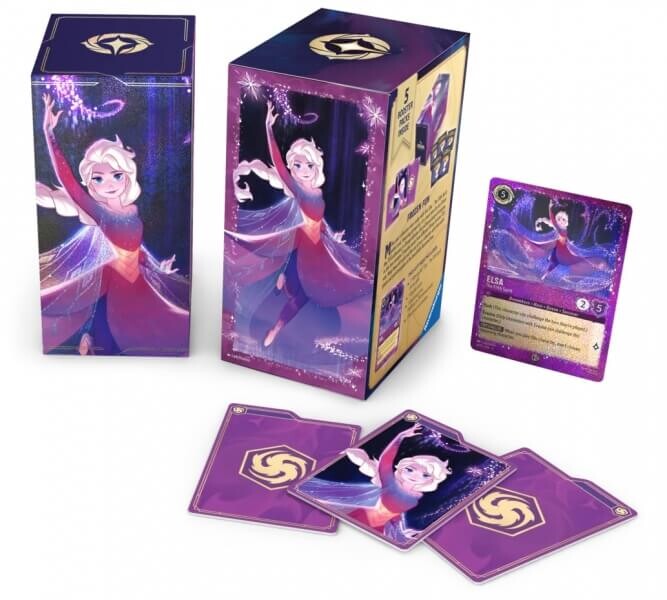 Ravensburger Disney Lorcana TCG: Fabled Collector's Elsa - Gift Set