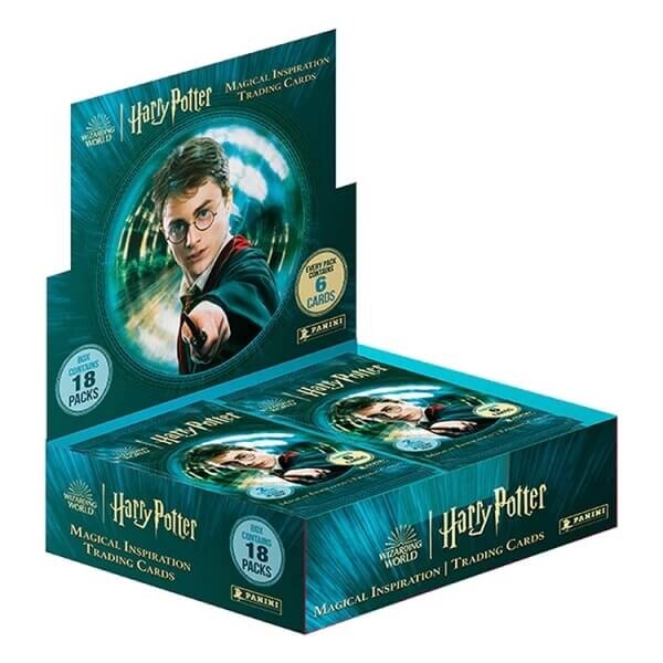 Panini Harry Potter Magical Inspiration Trading Cards Flow Packs - box