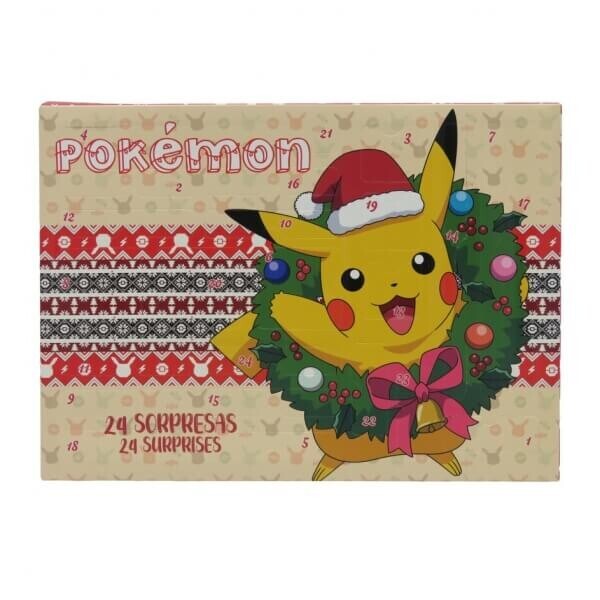 Nintendo Adventný kalendár Pokémon 2025 - školské doplnky