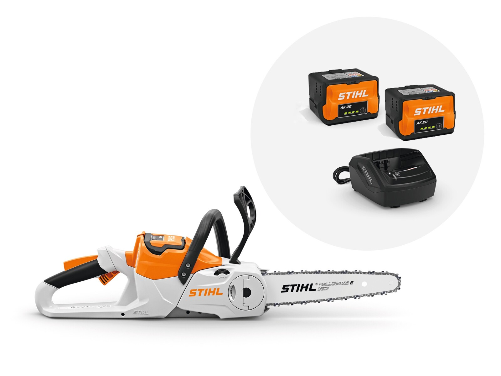 Akumulátorová reťazová píla STIHL MSA 60 C-B Variant: 2x akumulátor AK20 a nabíjačka AL101