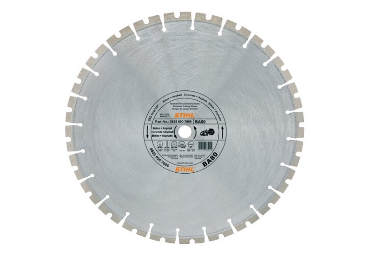 STIHL Diamantový rozbrusovací kotúč - Tvrdé horniny/betón (SB) Variant: Tvrdé horniny/betón (SB) 300 mm D-SB80