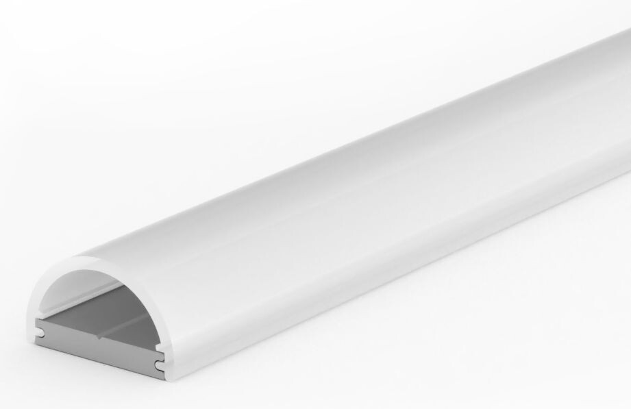 LED Solution Hliníkový profil pre LED pásiky TUBE Vyberte variantu a dĺžku: Profil bez difúzora 1m 09213