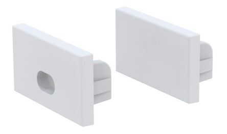 LED Solution Koncovka profilu V5 pre násuvný difúzor Vyberte variantu: Koncovka s otvorom 191247