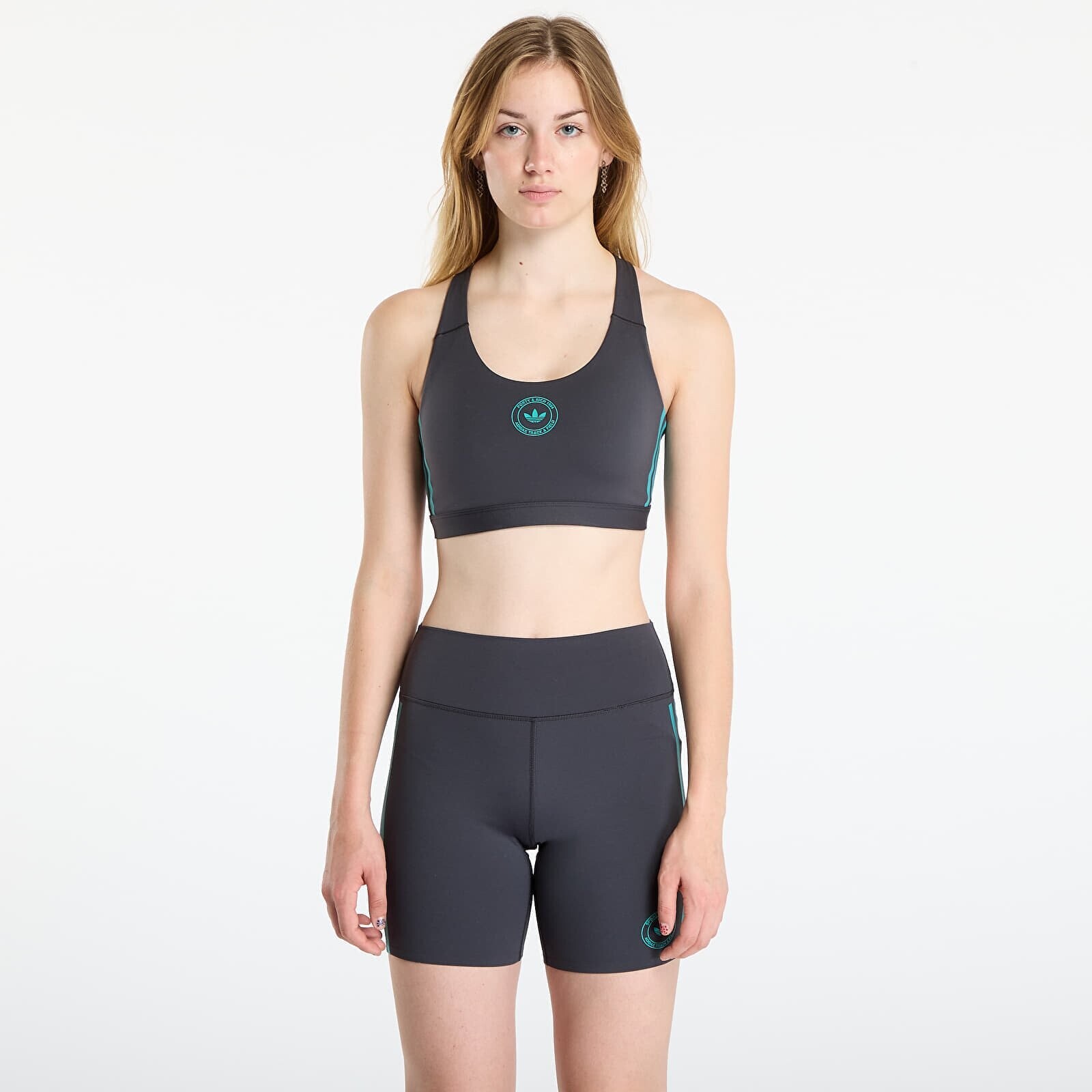 Podprsenka adidas Sporty & Rich Bralette Carbon M