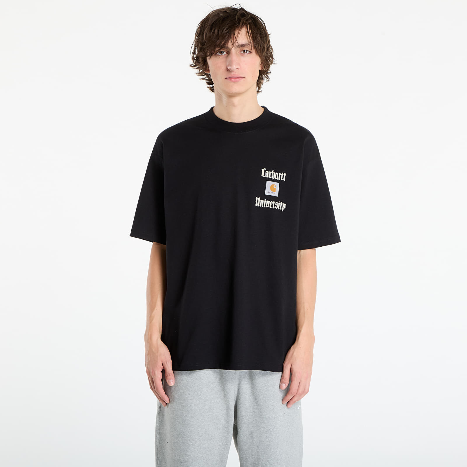 Tričko Carhartt WIP S/S Schooling Heart T-Shirt UNISEX Black S