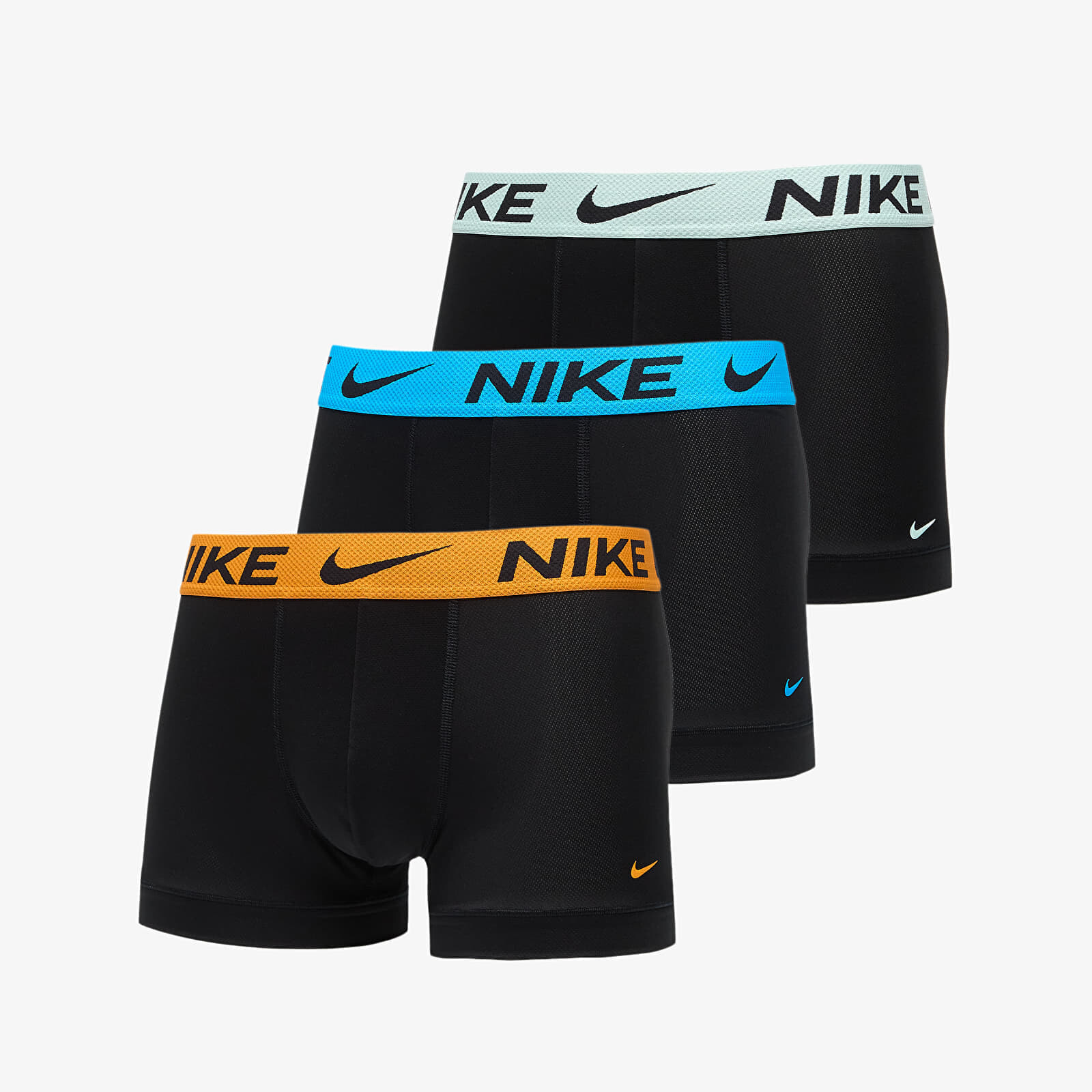 Boxerky Nike Dri-FIT Elite Breathe Trunk 3-Pack Black S