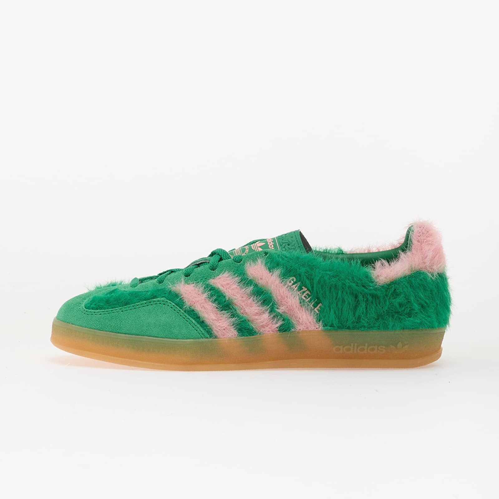 Tenisky adidas Gazelle Indoor W Green/ Glow Pink/ Gum EUR 42