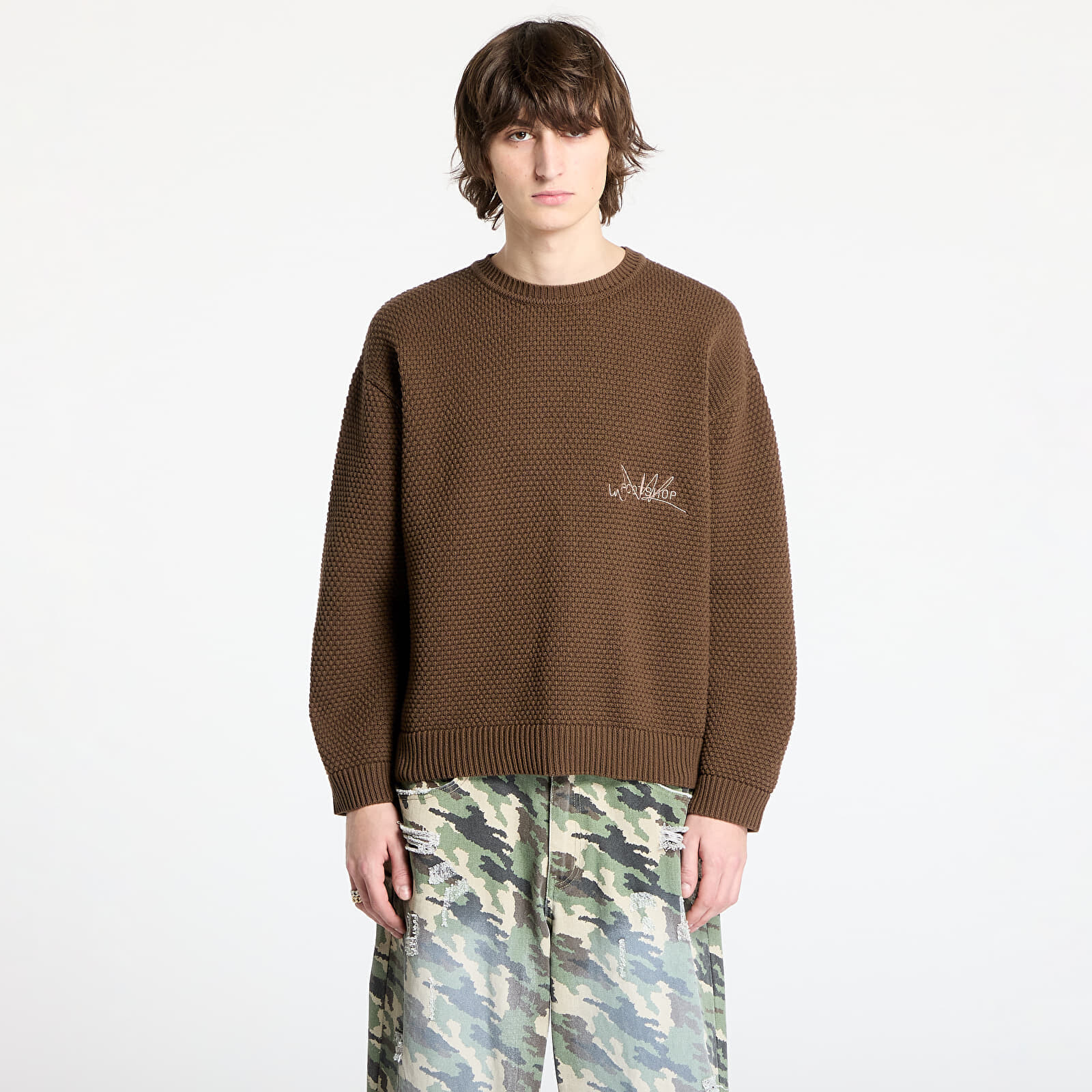 Sveter FTSHP Everyday Sweater UNISEX Wren Brown M