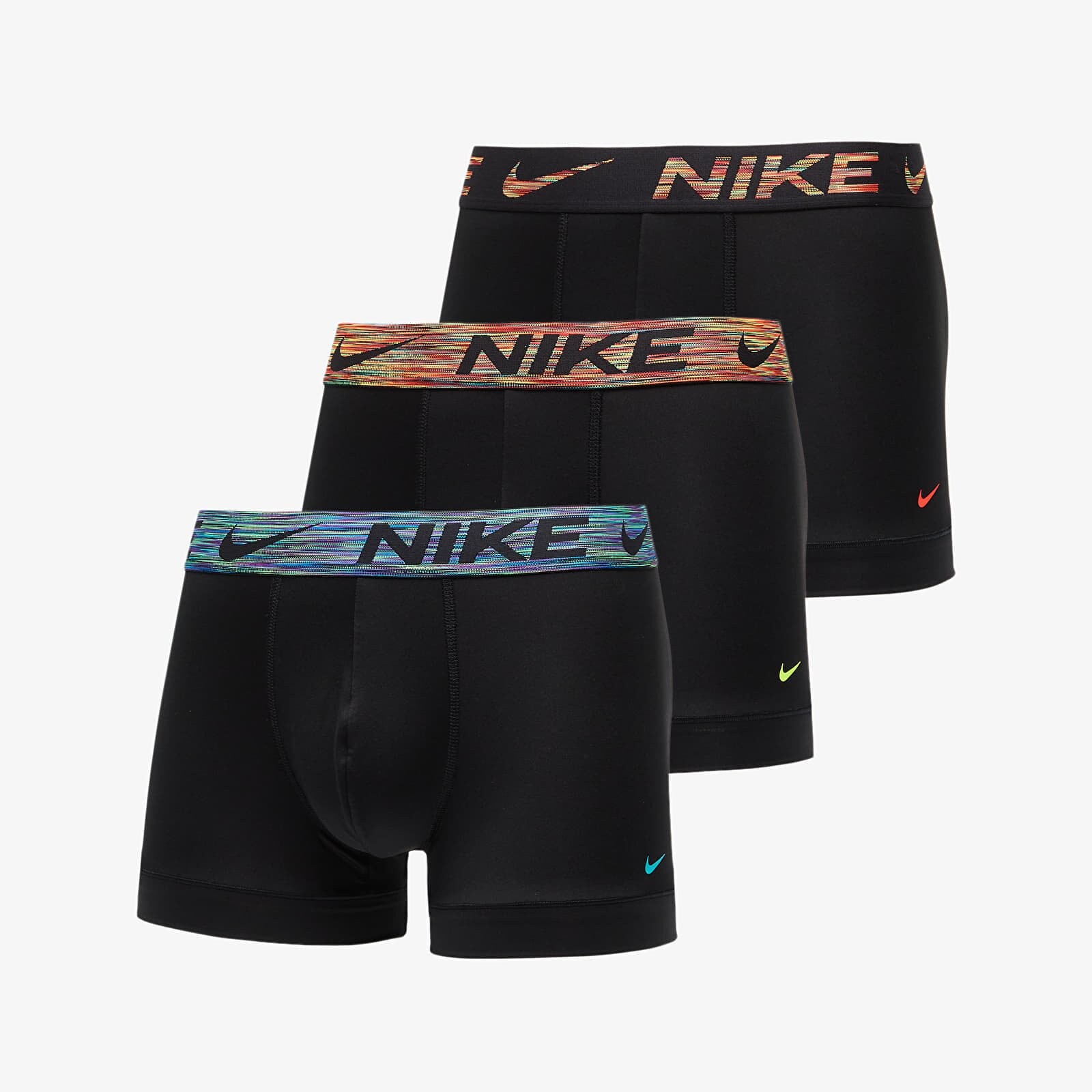 Boxerky Nike Dri-FIT Essential Micro Trunk 3-Pack Black S