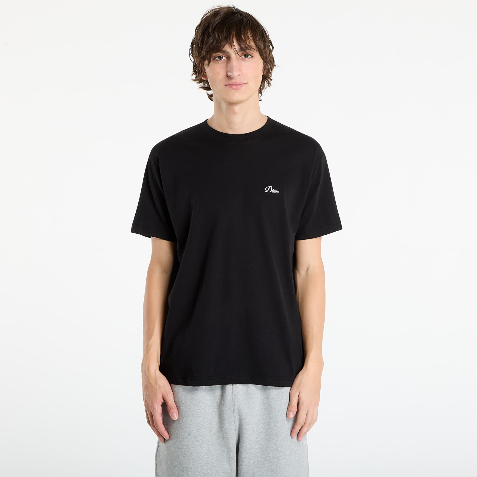 Tričko Dime Cursive Small Logo T-Shirt UNISEX Black XL