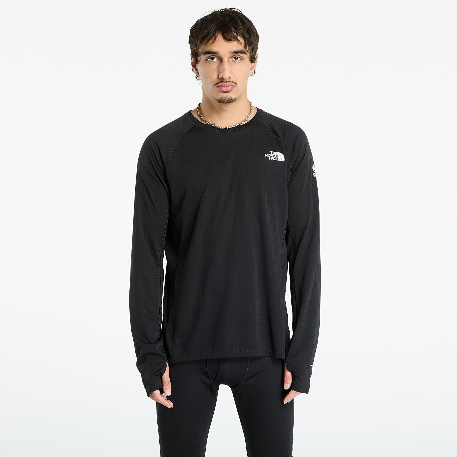 Mikina The North Face M Summit Pro 120 Crew TNF Black M