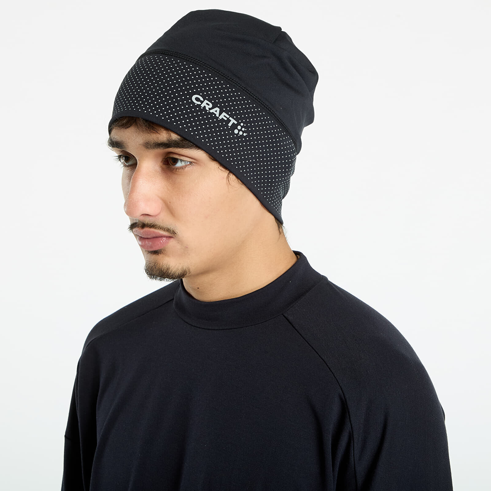 Čiapka Craft Lumen Fleece Hat 2 Black S-M