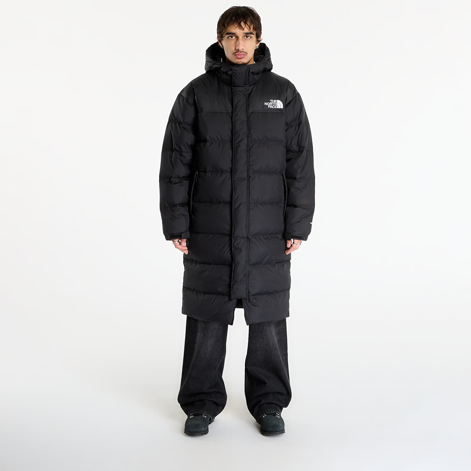 Bunda The North Face M Nuptse Parka TNF Black/ Npf/ Recycled Down L