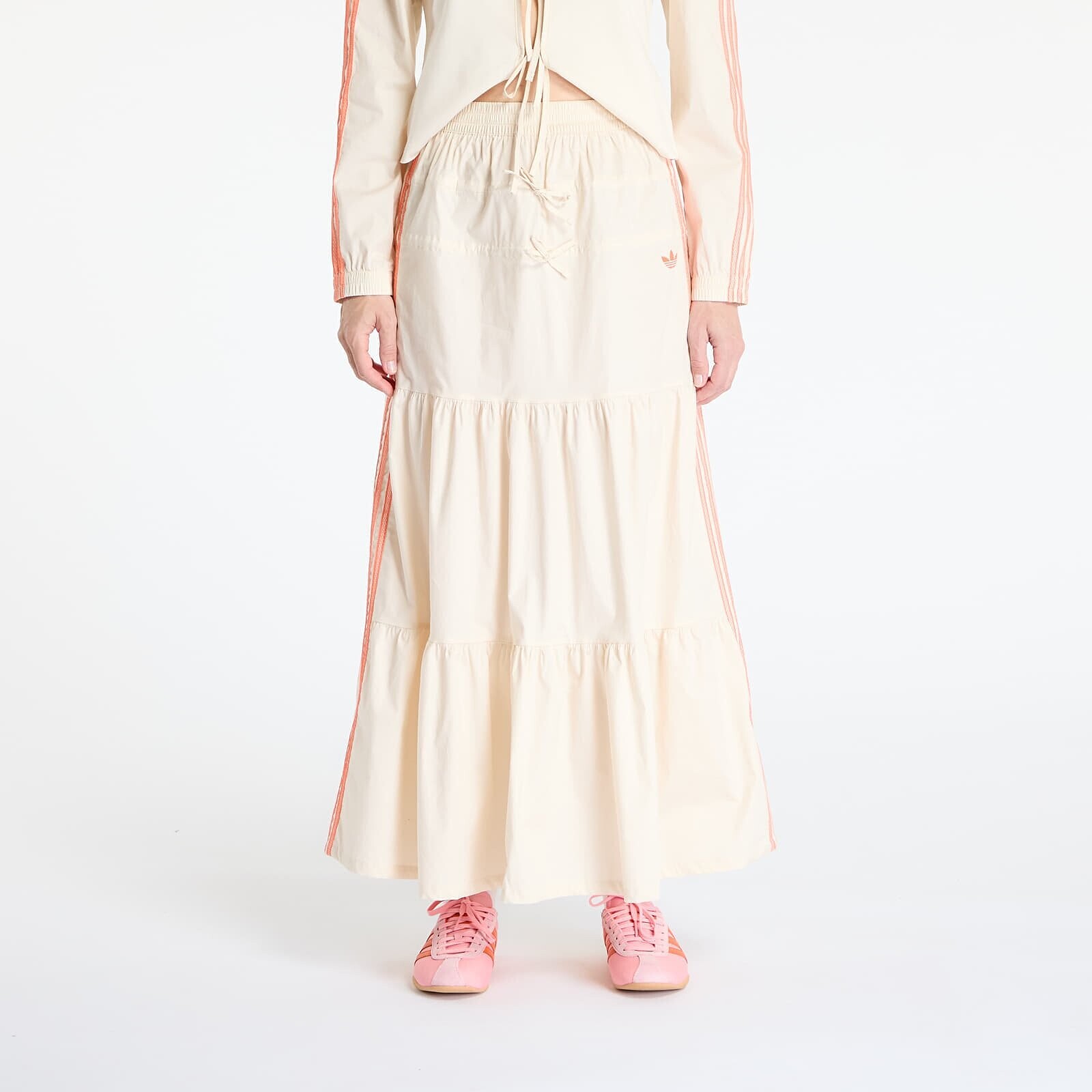 Sukňa adidas Originals Summer Glow Skirt Wonder White L