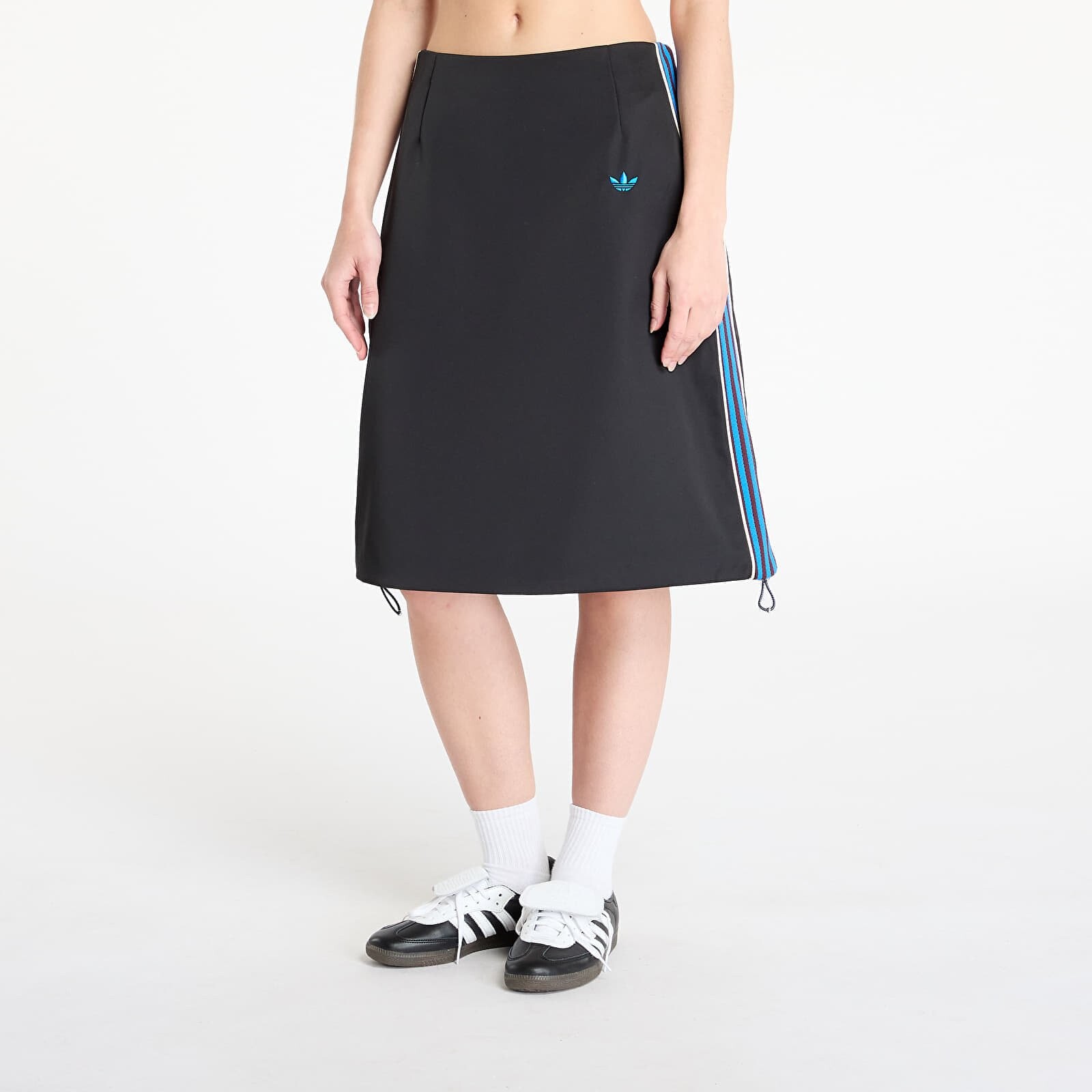 Sukňa adidas x Wales Bonner W Satin Skirt Black/ Black XS