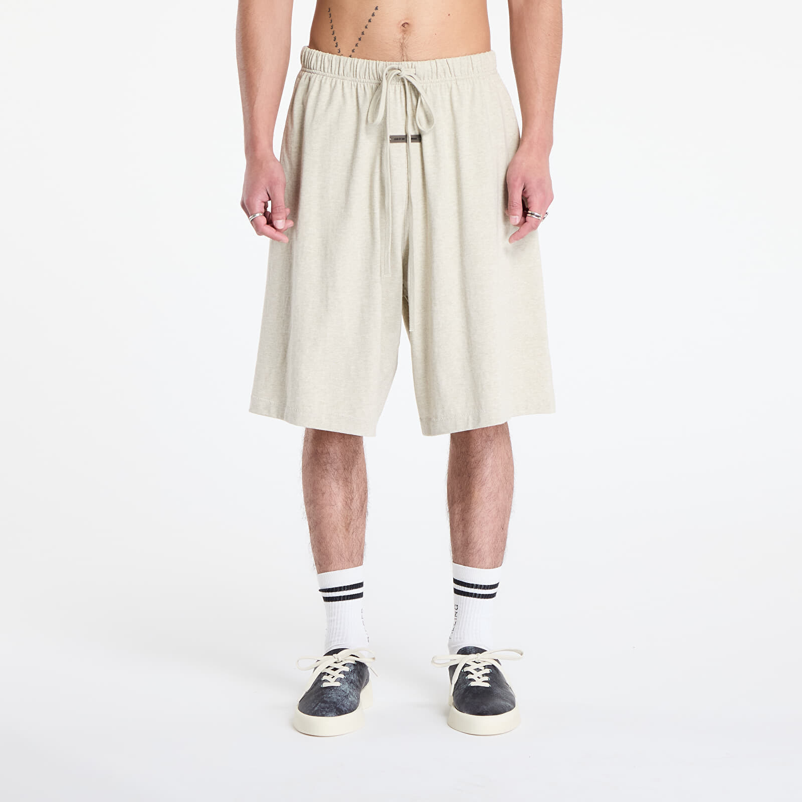 Šortky Fear of God Essentials Relaxed Short Heather Stone XS