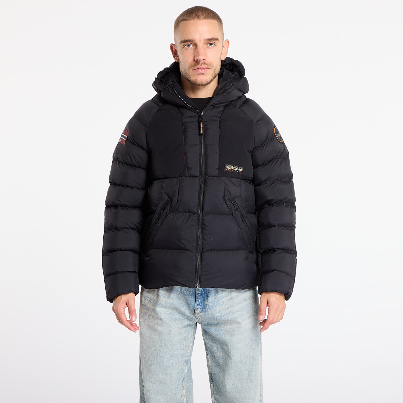 Bunda Napapijri A-Moesa Puf Black XXL