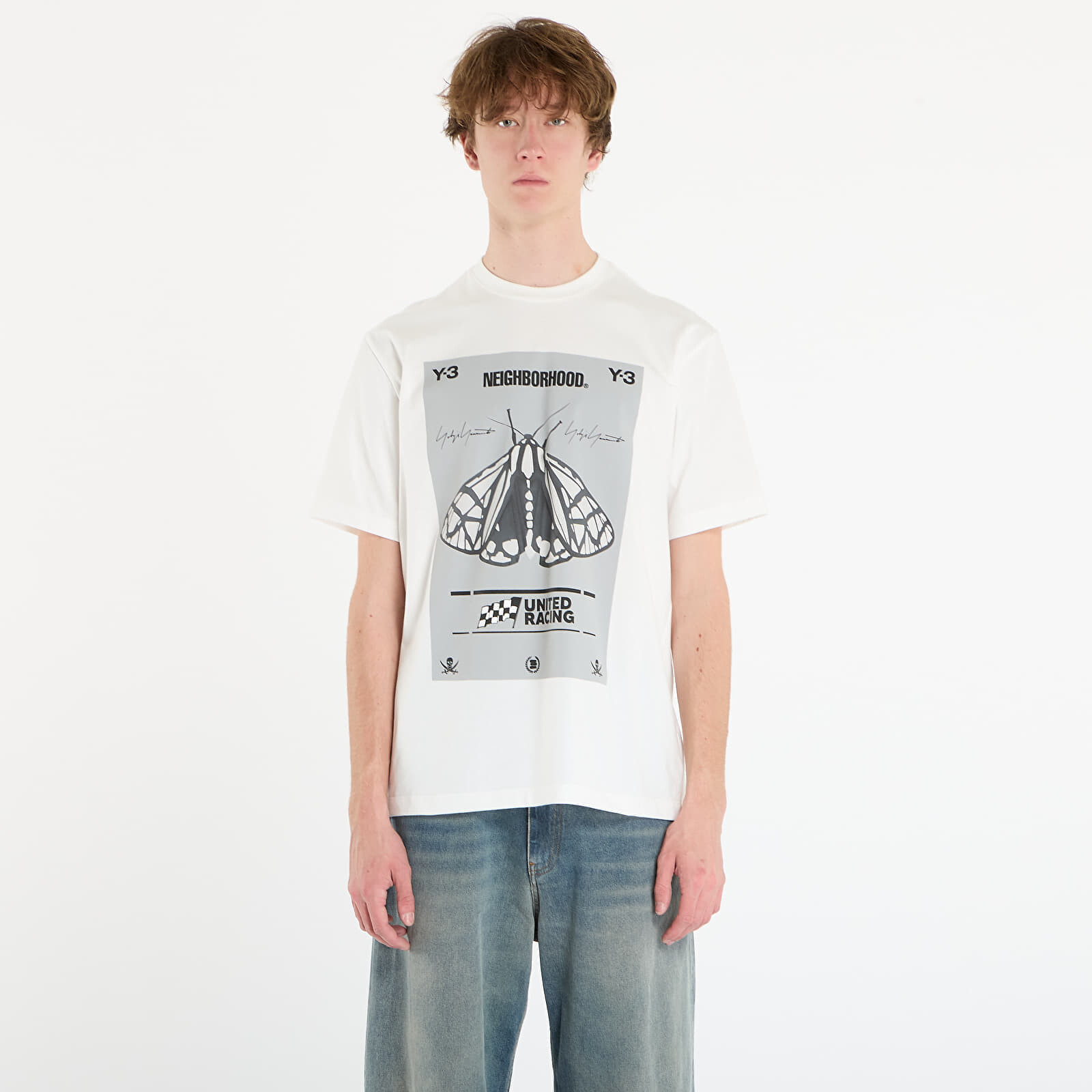 Tričko Y-3 x Neighborhood Graphic Tee UNISEX Core White XS